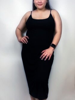 สายเดี่ยวเดรสยาว XXL