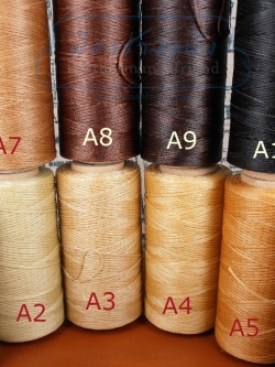 ด้ายเทียนนอก เบอร์ 210D ถักแบน กว้าง 1.1 มิล