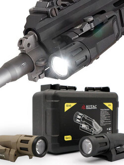 ไฟฉายติดปืนสั้น SOTAC รุ่น Inforce WML/WML-X Gen 2 (ตัวสั้น-ยาว)