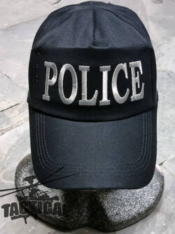 หมวกแก๊ป POLICE ใหญ่ ซิปหลัง