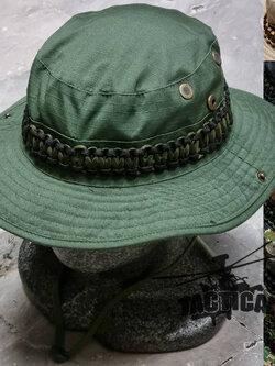 หมวกปีกนอก เชือกถัก (หลายสี)