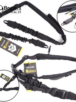 สายสะพายปืน ฟองน้ำรองบ่า Cordura มี 1 จุด กับ 2 จุด