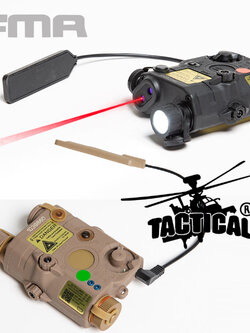 ไฟฉาย + Laser FMA PEQ LA5 Upgrade Version