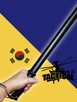 (SALE) กระบองไฟเบอร์พร้อมเชือก Made in Korea