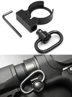 หูช้างปลดไว ครอบแหวนล็อคแกนพานท้าย M4