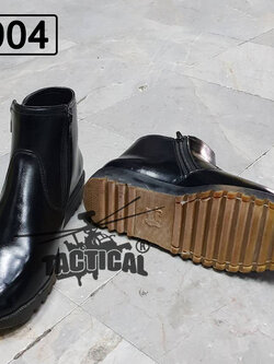 รองเท้าฮาฟสั้น หนังแท้ พื้นยางดิบ 904