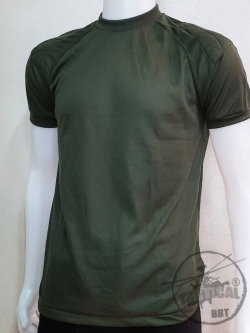 เสื้อยืดบุไหล่สั้น คอกลม ผ้า TC