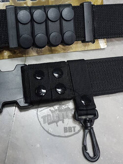 กระดุมผ้า + ตะขอ ติดเข็มขัด