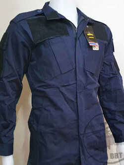 (SALE) ชุด ACU กรมท่า (กป.ล้วง) มีอินธนู มีซิปข้าง