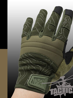 ถุงมือเต็มนิ้ว Tactical Glove (ทรง 5.11)
