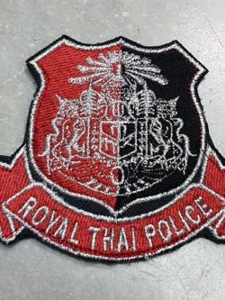 อาร์ม แผ่นดิน Royal Thai Police ตีนตุ๊กแก