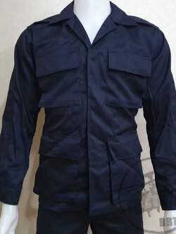 ชุดเวสกรมท่า 4 กป.ตรง (ผ้ากำมะดิน)