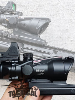 สโคป ยี่ห้อ Trijicon รุ่น Acog 4x32 + Dot RMR