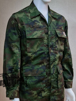 ชุดเวสดิจิตอลทร. 4 กระเป๋าตรง