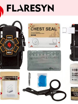 ชุดอุปกรณ์ปฐมพยาบาล FlareSyn EDC (10 ชิ้น)