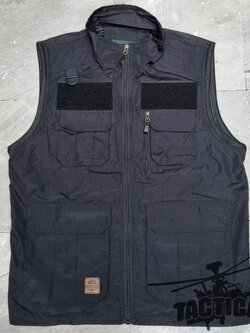 เสื้อกั๊กหน่วยงานราชการ กระเป๋าเยอะ ตีนตุ๊กแก (4 สี)