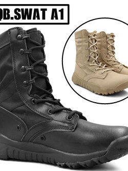 รองเท้าจังเกิ้ล CQB A1 น้ำหนักเบา (ดำ/ทราย)