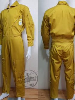 ชุดหมีเปิดซิป สีเหลือง