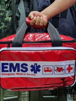 กระเป๋าพยาบาล EMS (ผ้ากันน้ำ)