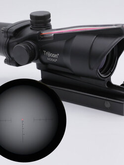 สโคป ยี่ห้อ Trijicon รุ่น Acog 4x32 Red Fiber