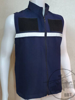 เสื้อกั๊กตร.กรมท่า แถบสะท้อนแสงหน้า ยี่ห้อ TACTICAL