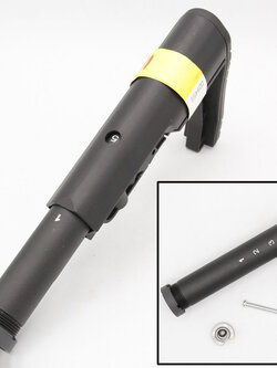 แกนพานท้ายมีฝาปิดตูด ยี่ห้อ E&C รุ่นปืนระบบไฟฟ้า (AEG)