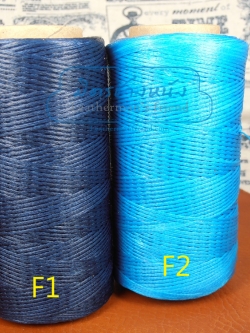 ด้ายเทียนนอกเกรดสูง โทนน้ำเงิน ขนาด150d