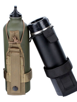 ซองผ้ากระดุม ใส่กระติกน้ำ