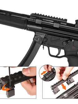 รางเสริม ปืน HK33 / MP5