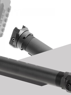 แกนพานท้ายจับราง Picatinny 5KU (Picatinny Buffer Tube Adapter)