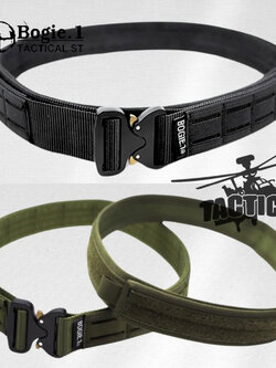 เข็มขัด 2 เส้น หัว Cobra รุ่น PD22