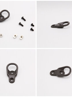 หู KM สำหรับติดชุดหน้า ระบบ M-Lok & KeyMod