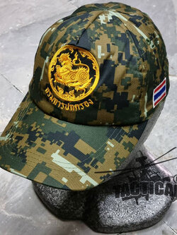 หมวกแก๊ป ดต.อส. สิงห์กลม ซิปหลัง