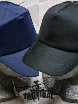 หมวกแก๊ปซิปหลัง หน้านิ่ม-หน้าแข็ง (3 สี)