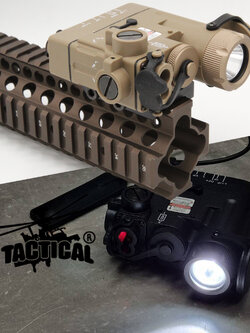 ไฟฉาย + Laser สีแดง + IR DBAL-eMK2