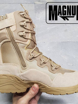 (SALE) รองเท้า Magnum ข้อยาว สีทราย