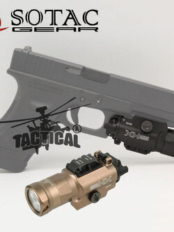 ไฟฉายติดปืนสั้น ยี่ห้อ Surefire รุ่น XH35