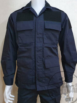 ชุดเวส BBT (ตีนตุ๊กแก) มีอินธนู กรมท่า (ตีนตุ๊กแกปลายแขน + ขา)