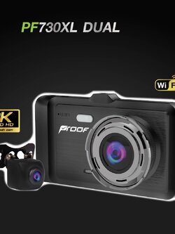 กล้องติดรถยนต์หน้า-หลัง PF730XL Dual