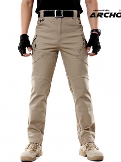 กางเกง Archon IX9 ผ้ายืด ไม่กันน้ำ (ดำ ทราย น้ำตาล เทา เขียว)