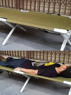 เตียงสนามขาไขว้ (Cat)