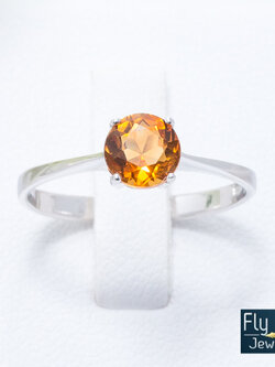 Minimal style แหวนพลอยซิทรีน