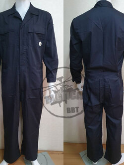 (SALE) ชุดหมีกระดุม กรมท่า