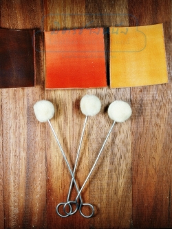 ด้ามWool ทาสีหนัง ย้อมสีหนัง 3 ด้าม 19 บาทครับ