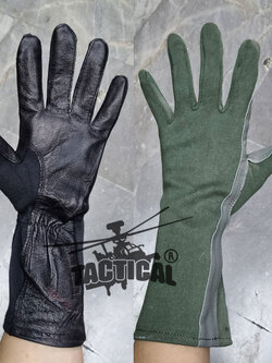 ถุงมือนักบิน ผ้า Nomex