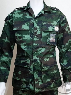 ชุดเวสดิจิตอลทบ. 4 กระเป๋าตรง