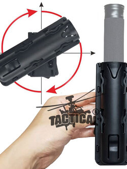 ซองดิ้วไฟเบอร์ หมุนได้ 360 องศา