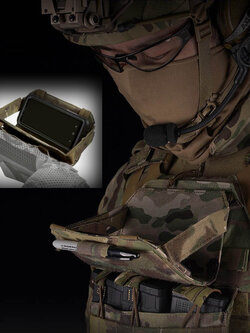 เคสโทรศัพท์ติดเสื้อเวส ทรง Admin Pouch