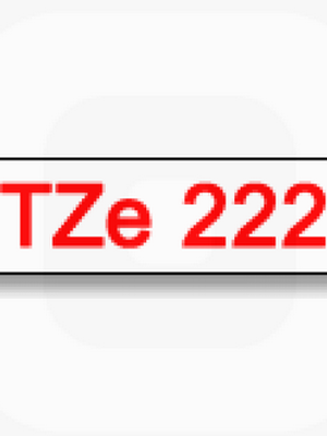 เทปพิมพ์อักษร TZE-222