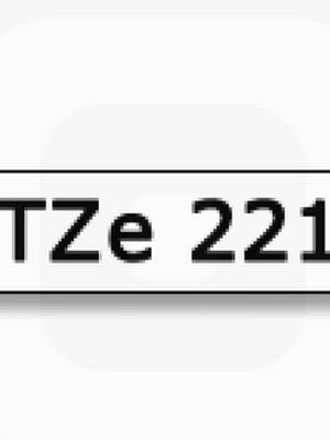 เทปพิมพ์อักษร TZE-221